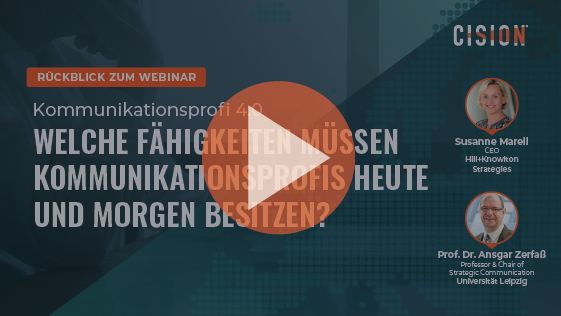 Rückblick zum Webinar: Kommunikationsprofi 4.0 - Welche Fähigkeiten müssen Kommunikationsprofis heute und morgen besitzen?